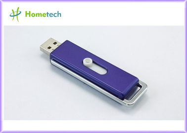 O flash plástico de USB do escritório conduz/memória de USB varas com logotipo feito sob encomenda