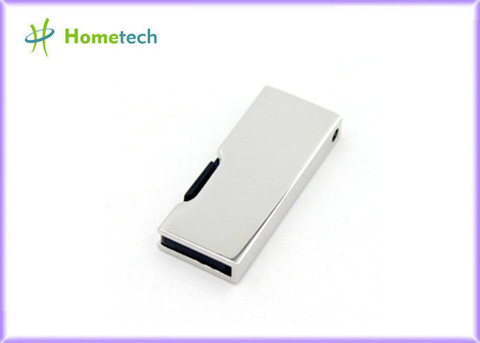 O polegar de prata do metal conduz, Usb impermeável de aço inoxidável 8GB/16GB/32GB da chave