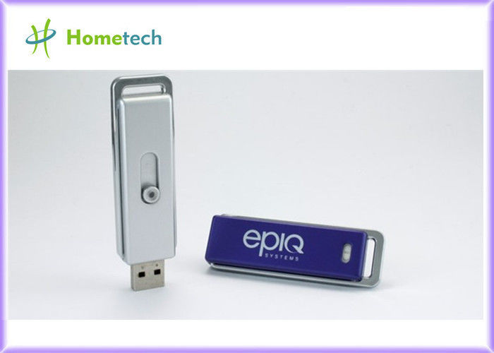 O flash plástico de USB do escritório conduz/memória de USB varas com logotipo feito sob encomenda
