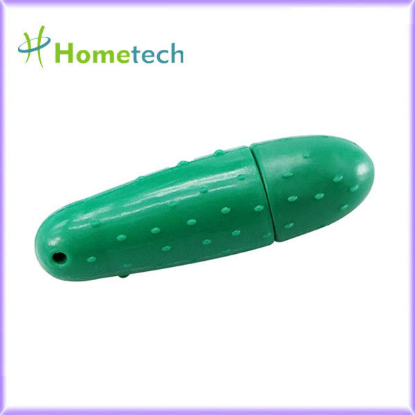 O pepino dá forma à cor de verde instantânea da movimentação 8GB da memória de USB 2,0